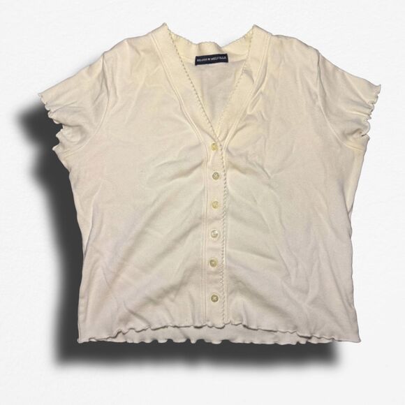 Brandy Melville Tops - One Size White Brandy Melville Top